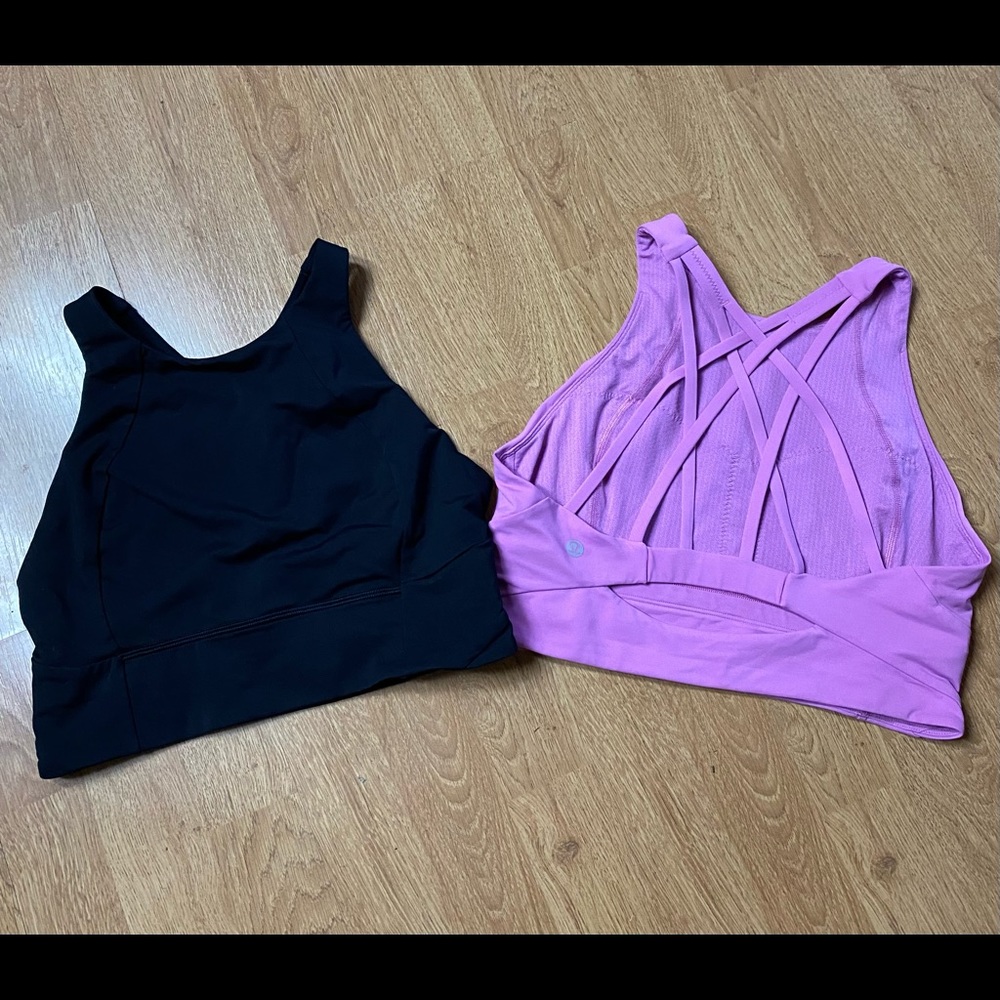 Lululemon free to be serene high neck bras